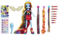 Rainbow Dash Equestria Girls hairstyling doll