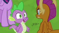 Spike "thank you so much!" S8E24