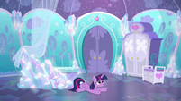 Twilight Sparkle exhausted S6E1