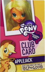 Applejack Equestria Girls Club card