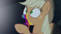 Applejack turning into a zombie S6E15