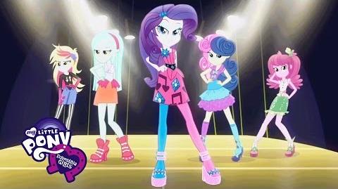 MLP Equestria Girls - Rainbow Rocks - 'Life is a Runway' Official Music Video