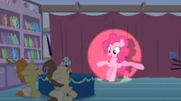 Yes Pinkie, just kick the stuff.