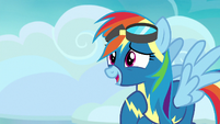 Rainbow Dash "you didn't have to do this" S7E23