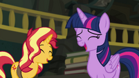 Sunset and Twilight laughing again EGFF