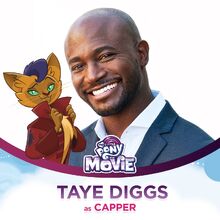 Taye Diggs My Little Pony Friendship Is Magic Wiki Fandom It's supposed to celebrate the works of mlp voice actors, offificial or non! taye diggs my little pony friendship