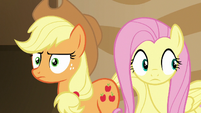 Applejack and Fluttershy become suspicious S6E20