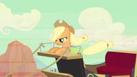 Applejack doubles her pay.
