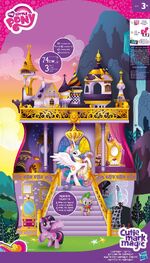 My Little Pony Canterlot Castle Playset back of packaging