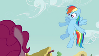 Rainbow 'Or I could take everypony on a cloud ride' S3E3