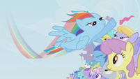 An awesome Rainbow Dash appears!