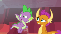 Spike "Garble isn't very nice" S9E9