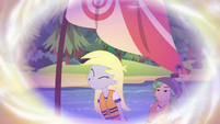 Derpy trying to make a breeze in Gloriosa's memories EG4