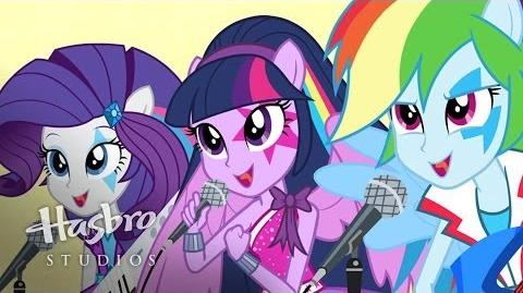 MLP Equestria Girls - Rainbow Rocks EXCLUSIVE Short - "Shake your Tail!"