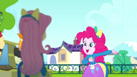 Pinkie "when the teams at CHS hear our voices" SS4