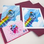 Micro-Series #2 Rainbow Dash comicfolio contents