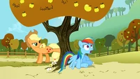 Rainbow Dash gasping S1E13.png (888 КБ) ...і подивіться на її здивоване лице.