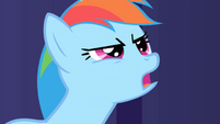 Rainbow Dash serious S01E01