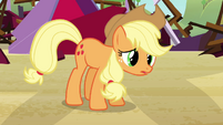 Applejack "can't take it in front of the barn" S3E8