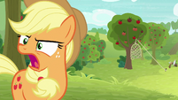 Applejack yelling Big Mac's name S9E10