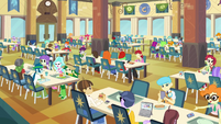 Canterlot High cafeteria EG