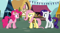 Assertive Fluttershy, or she's trying to be.