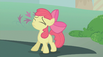 Apple Bloom sad as she thinks she might not get her cutie mark S1E12