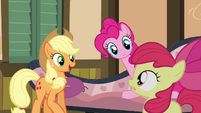 Applejack calls Bloom the "playful one" S4E09