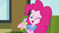 Pinkie Pie with a soda cup EG2
