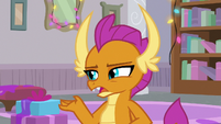 Smolder "pony holidays can't be that bad" S8E16