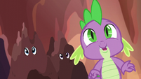 Spike "the only dragon to make it this far!" S6E5