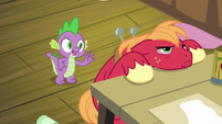 Spike overreaching with his theory S8E10