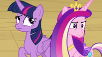 Twilight and Cadance confused by director's announcements S7E22