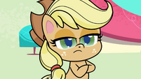 Applejack crossing her hooves PLS1E3b