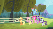 Applejack setting up vampire bat sanctuary S4E07