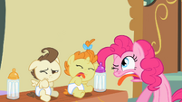 Pinkie Pie & babies making faces S02E13
