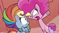 Pinkie Pie yelling "no time!" PLS1E8b