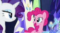 Pinkie and Rarity have a friendship mission S6E12