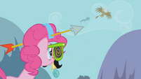 Pinkie sees RD and Gilda fly off S1E05