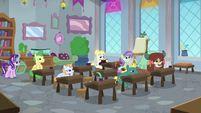 Starlight and students in a classroom S9E20