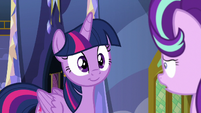 Uh oh. Big mistake, changeling Twilight.