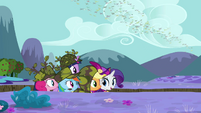 Watching Spike waddle away S2E21