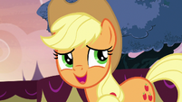 Applejack "I did bust my tail because" S7E9