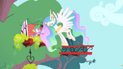 Celestia taking the letter S1E15