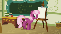 Cheerilee beginning the lesson S1E12