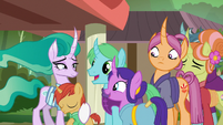 Mistmane saying goodbye to her friends S7E16