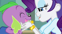 Rarity and Spike -so adorable- EG