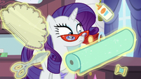 Rarity being given tools and materials S5E14