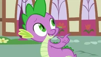 Spike tells Twilight that she is incredibly good at magic.