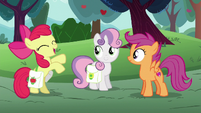 Apple Bloom "can't wait to tell Applejack" S6E14